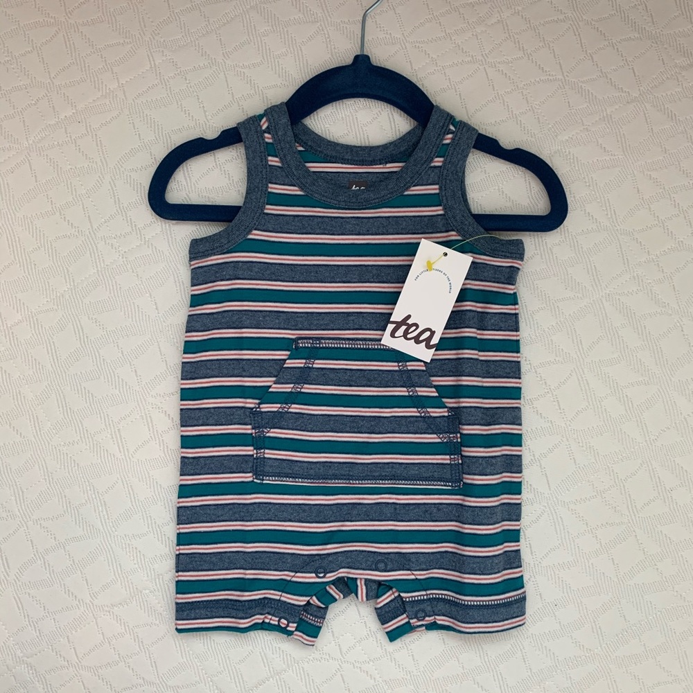 Kanga Pocket Tank Romper